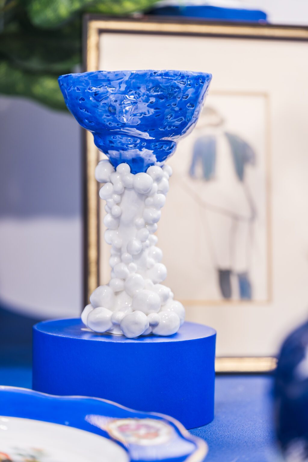 Joëlle Secly, Coupe Sein, Hommage au bleu de Sèvres
