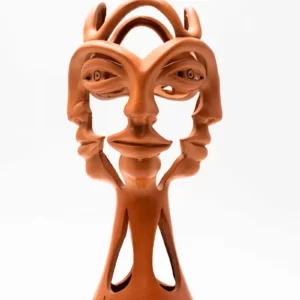 Sculpture en terre cuite Jean Marais