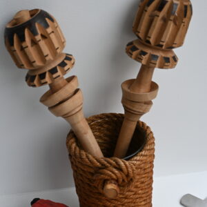 moussoir à chocolat en bois