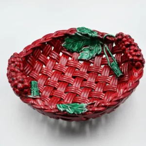 corbeille de fruits, coupe en céramique