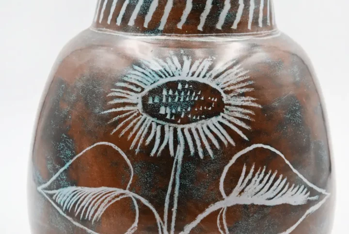 vase yvon roy, pièce unique