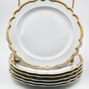 porcelaine de limoges, assiettes en porcelaine