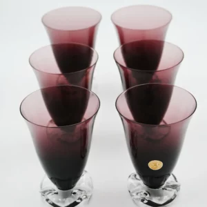 verres à eau en cristal